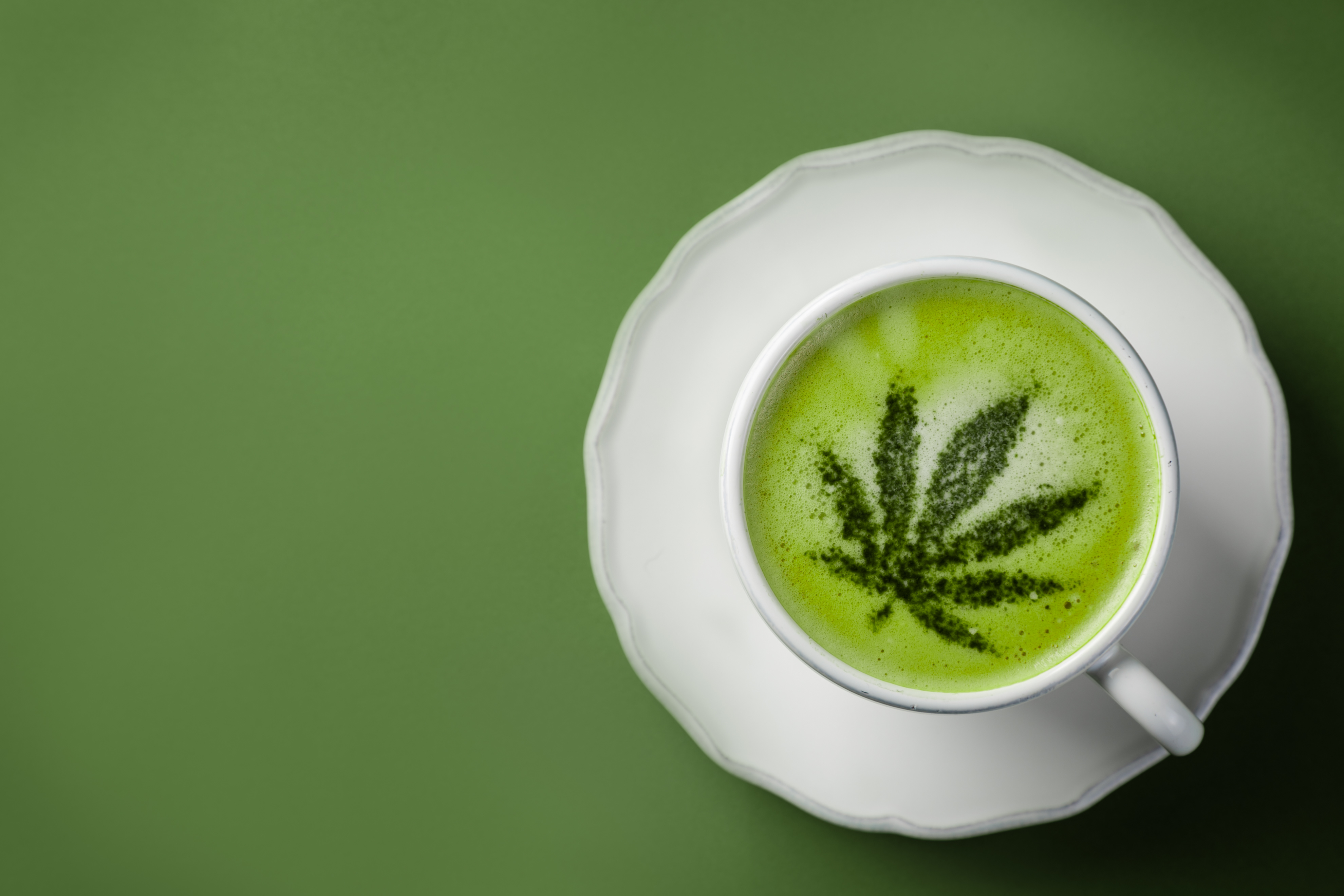 Cannabis, Matcha green tea