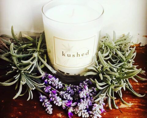 Kushed Get lit candle