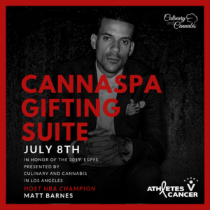 Matt Barnes, The CANNASPA Gifting Lounge Filled With Cool CBD Brands
