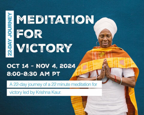 Meditation for Victory, krishna kaur