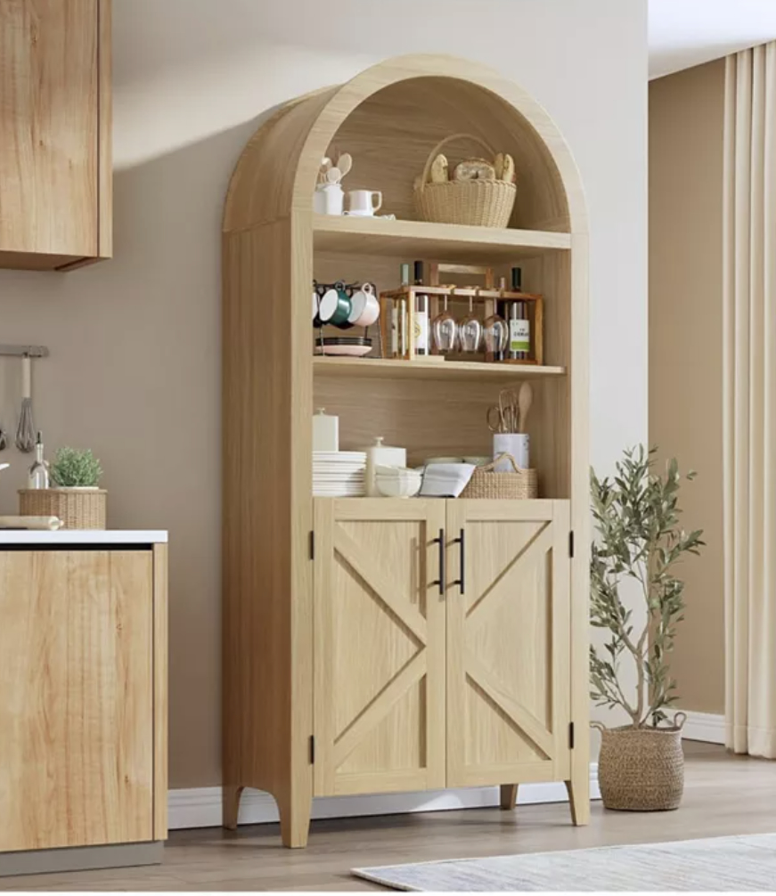 Best Wooden Home Decor Find: Gaomon 5 Tier Open Display Shelf