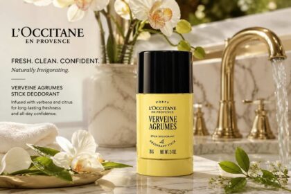 Fresh citrus-inspired body care